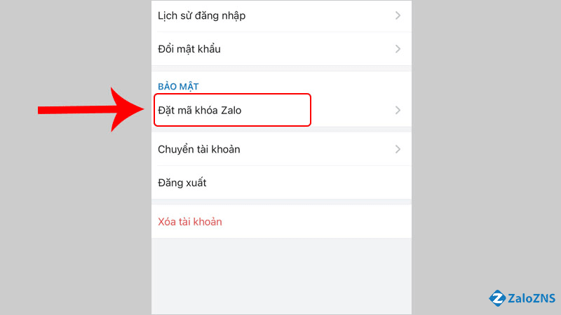 Cách tạo mật khẩu Zalo trên điện thoại để bảo mật tin nhắn