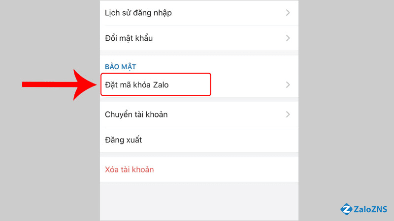 Cách tạo mật khẩu Zalo trên điện thoại để bảo mật tin nhắn