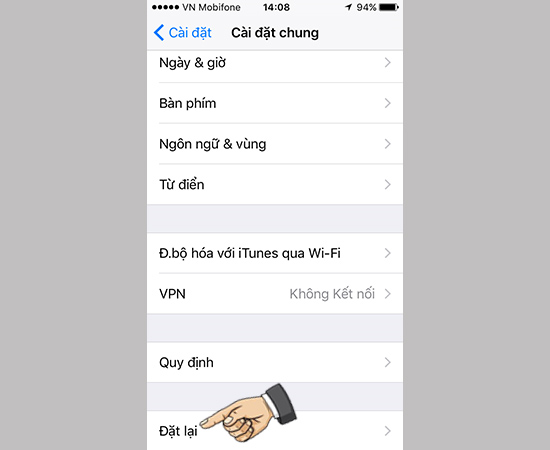 Cách reset iPhone, khôi phục cài đặt gốc iPhone như máy mới