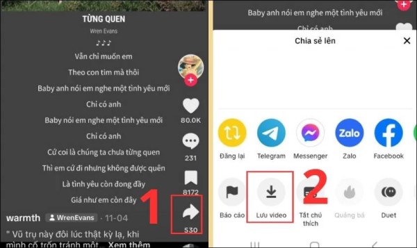 Hướng dẫn cách lấy nhạc TikTok làm nhạc chuông đơn giản