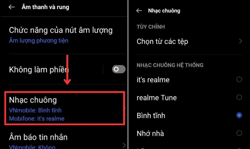 Cách cài nhạc chuông OPPO từ TikTok, Youtube,.. đơn giản