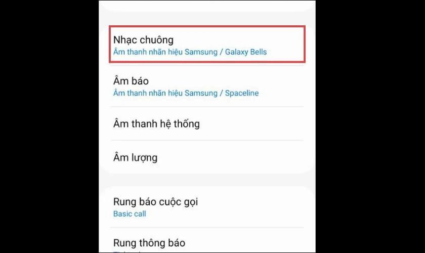 Cách cài nhạc chuông cho Samsung đơn giản, nhanh chóng