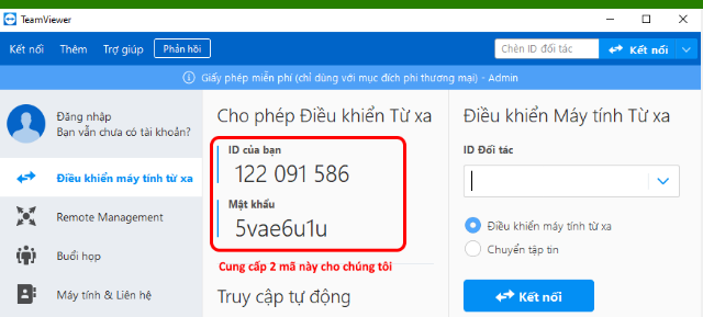 Dịch vụ kỹ thuật cài đặt phần mềm và Win online qua mạng