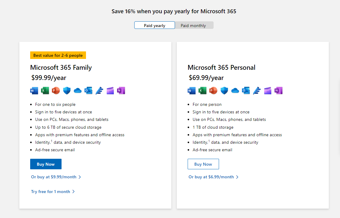 Tải miễn phí Microsoft Word/Excel trên máy tính