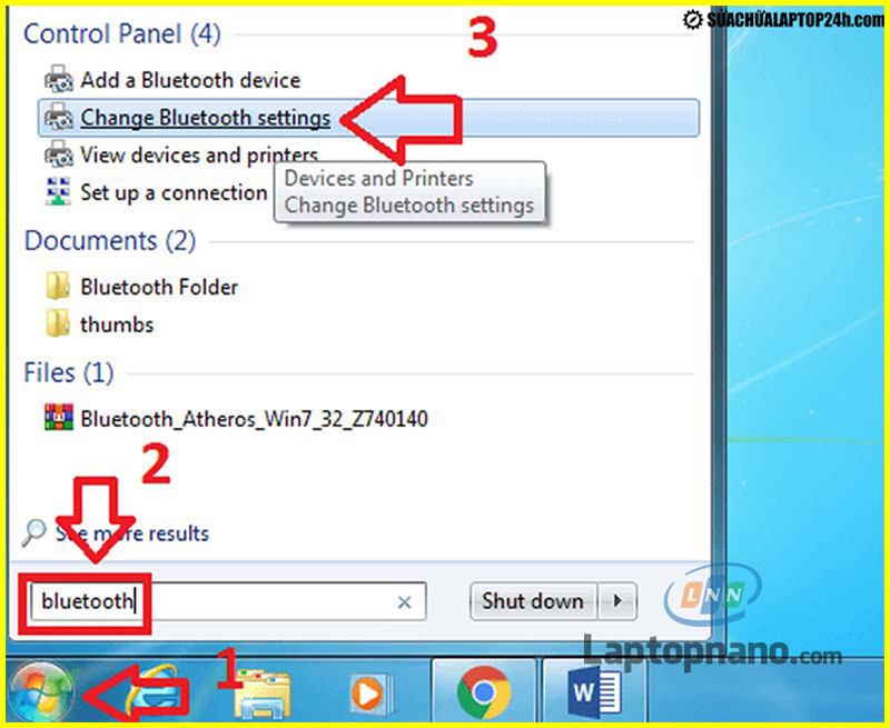 Hướng dẫn cách cài đặt driver bluetooth win 7 cho laptop và PC