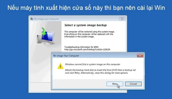 [Top] 4 cách khôi phục máy tính về trạng thái ban đầu Win 7