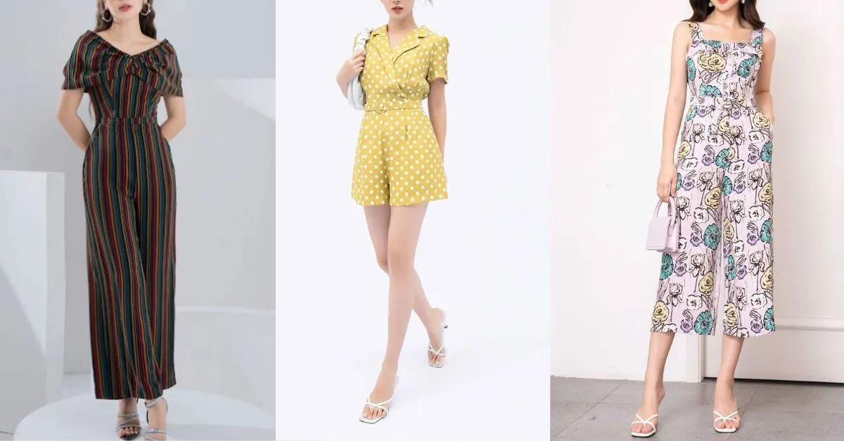 Jumpsuit là gì? 10 + Kiểu jumpsuit phổ biến được ưa chuộng nhất hiện nay