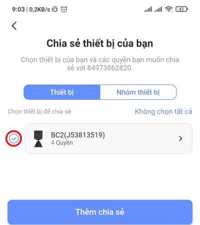 Cách chia sẻ camera ezviz cho điện thoại khác nhanh nhất