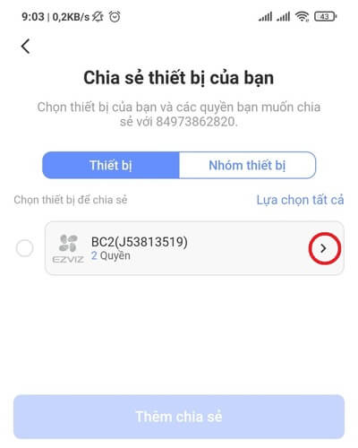 Cách chia sẻ camera ezviz cho điện thoại khác nhanh nhất