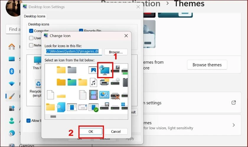 Cách đổi icon trên máy tính Win 10, 11, macOS