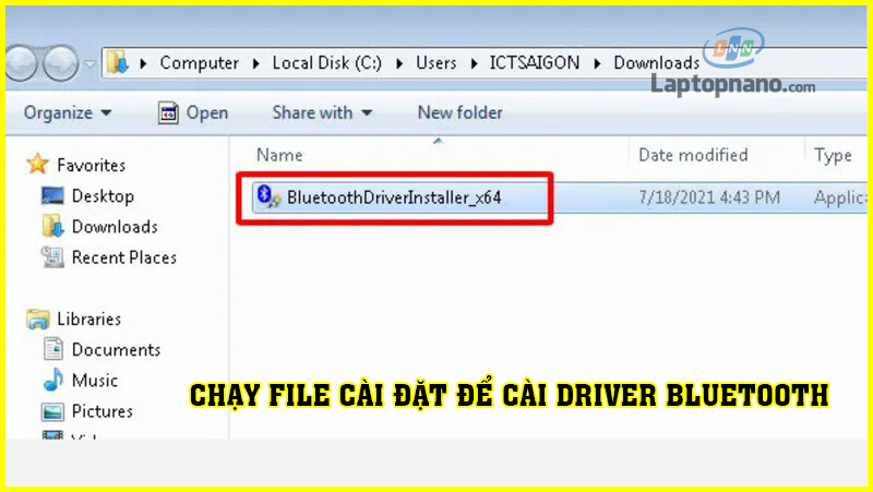 Hướng dẫn cách cài đặt driver bluetooth win 7 cho laptop và PC