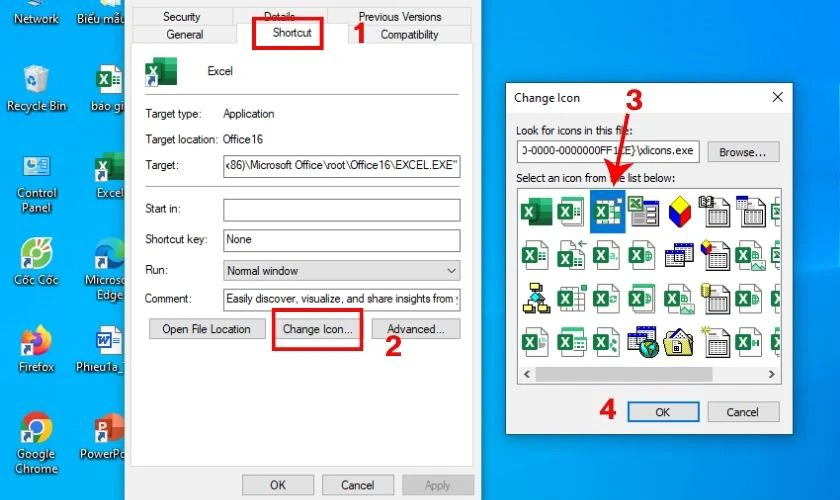 Cách đổi icon trên máy tính Win 10, 11, macOS