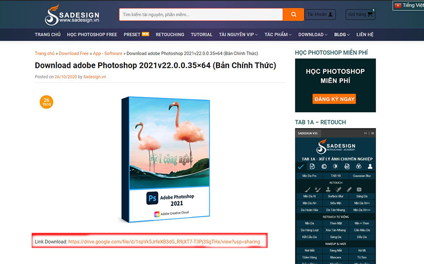 Hướng Dẫn Download và Cài Đặt Photoshop CC 2021