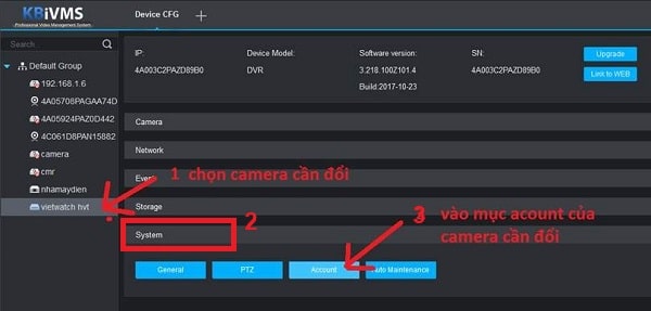 3 Cách đổi mật khẩu camera Kbvision cực nhanh, cực đơn giản