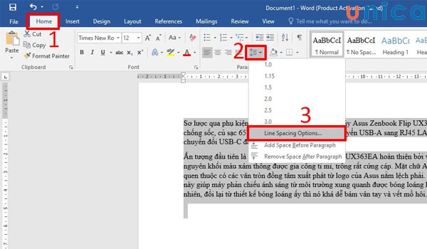 Hướng dẫn cách giãn dòng trong Word chuẩn và đơn giản
