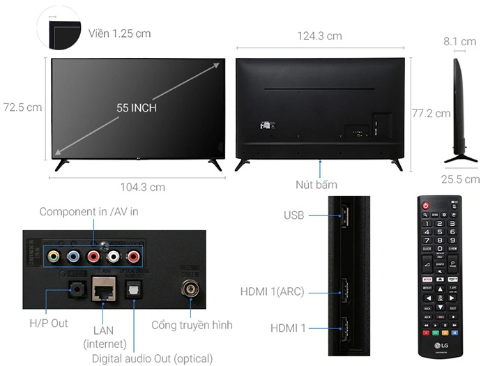 Cho Thuê Tivi 55 Inch Hà Nội Giá Rẻ