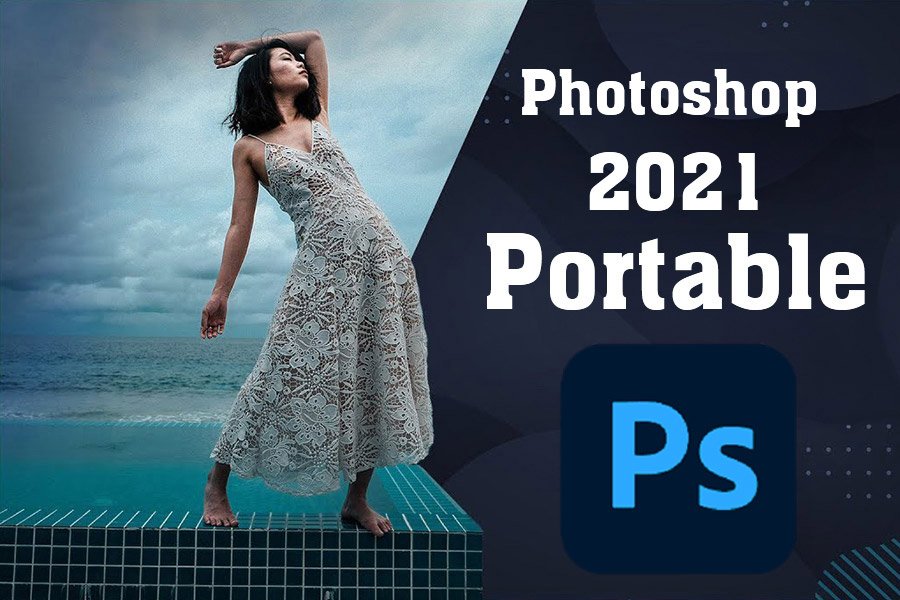 Instructions for Downloading and Installing Adobe Photoshop Portable 2021 for Free window