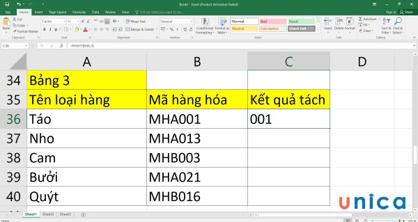 Hàm tách số ra khỏi chuỗi trong excel cực dễ chỉ 5 giây