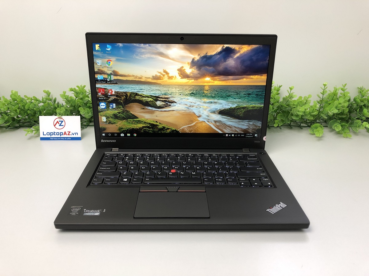 Laptop cũ Lenovo Thinkpad T450s (Core i7-5600U, 8GB, 256GB, VGA Intel HD Graphics 5500, 14 inch FHD)