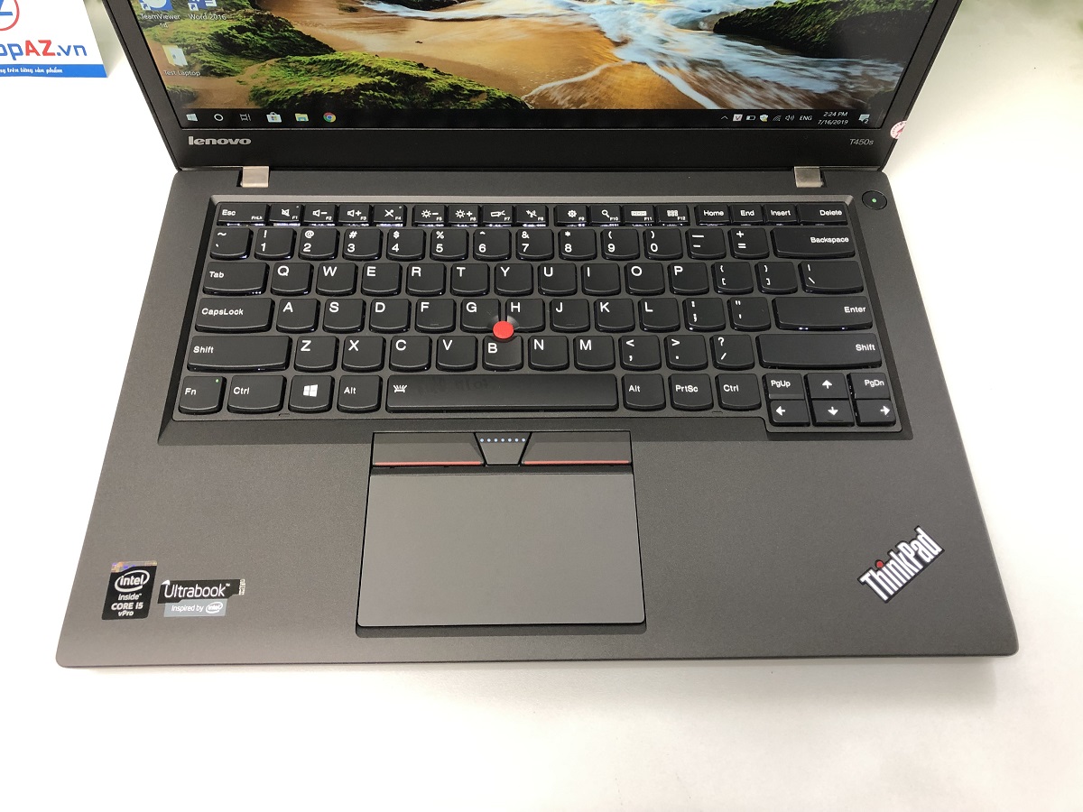 Laptop cũ Lenovo Thinkpad T450s (Core i7-5600U, 8GB, 256GB, VGA Intel HD Graphics 5500, 14 inch FHD)