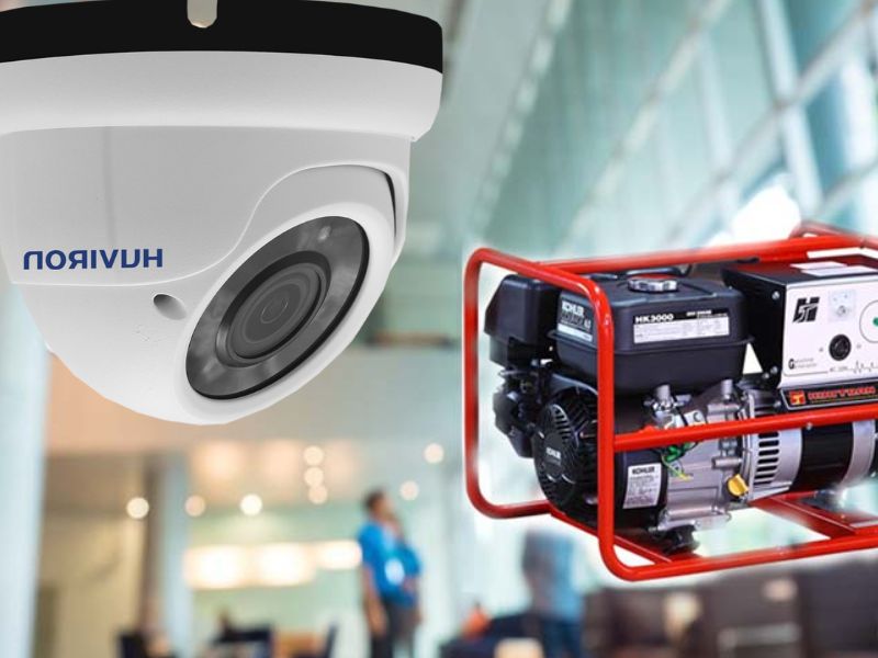 Tư vấn các giải pháp camera khi mất điện