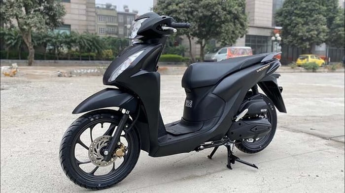 Honda Vision đen nhám: Thông tin mới nhất về giá bán và trang bị