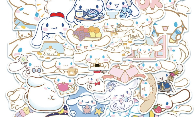 15 Mẫu sticker thỏ cute dễ thương ấn tượng 2024