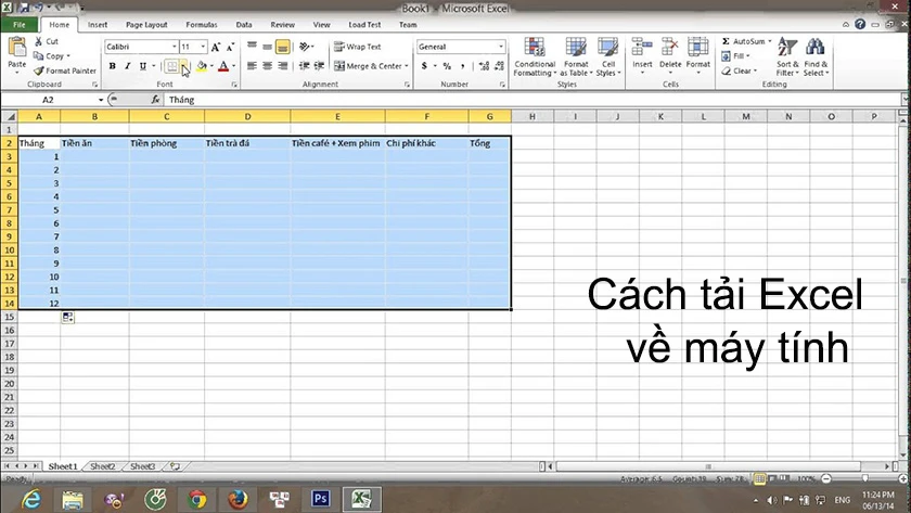 Cách tải Excel, download Microsoft Excel về máy tính miễn phí