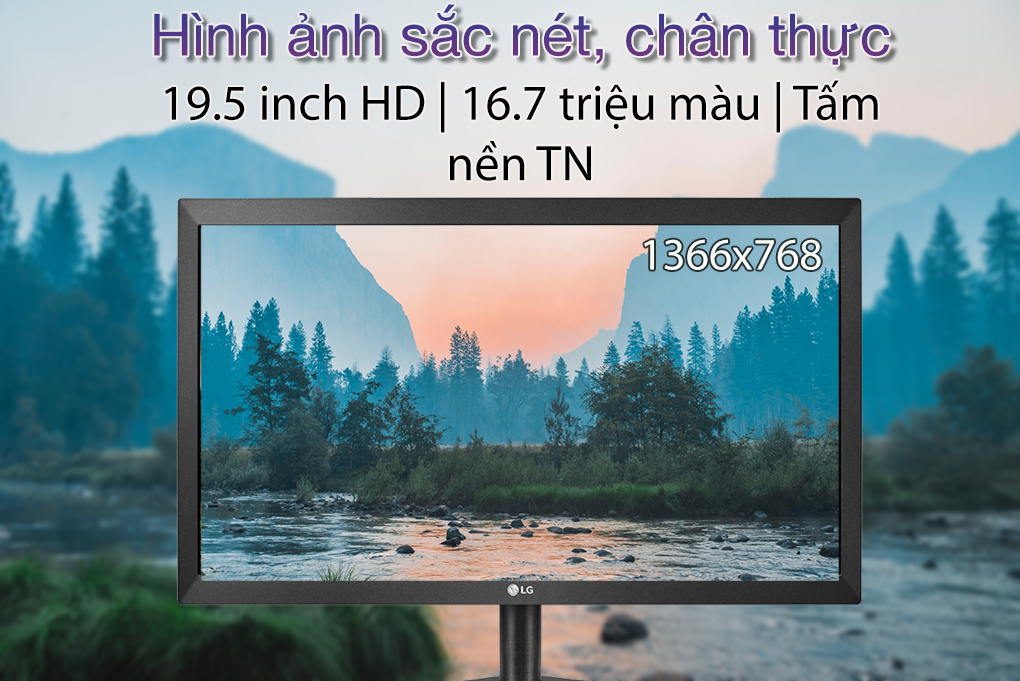 Màn hình LG 20MK400H-B (19.5 inch/HD/TN/60Hz/5ms)