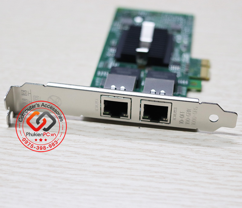 Card mạng LAN 1GB giá rẻ cho PC, giao tiếp PCIe dùng cho các loại main