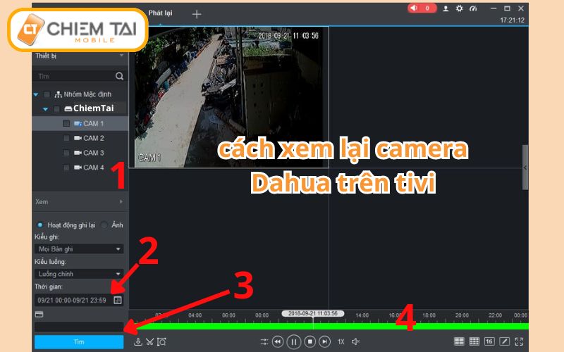 Cách xem lại camera trên tivi đơn giản từng bước CHI TIẾT