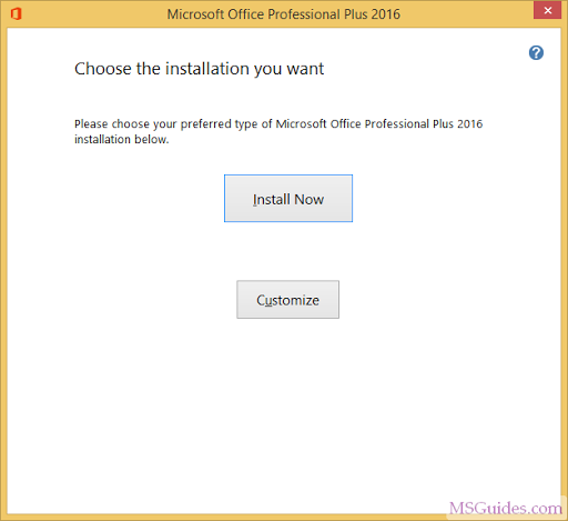 Download and use Office 2016 for FREE without a product key