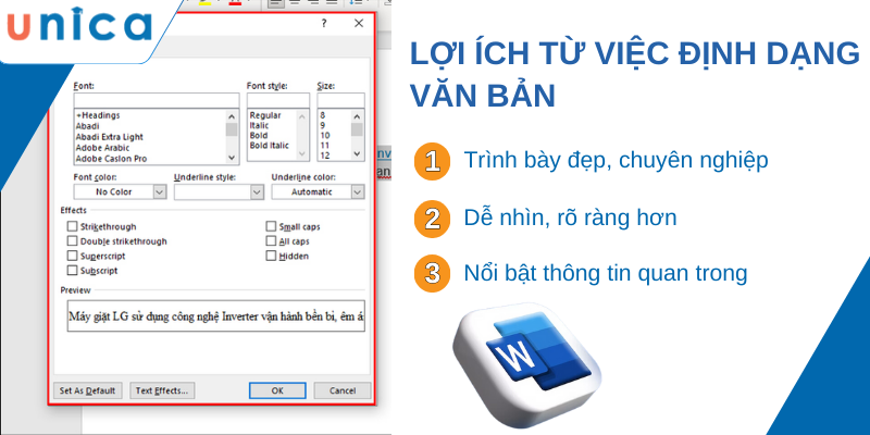 Cách định dạng văn bản trong Word để có một file đúng xác chuẩn