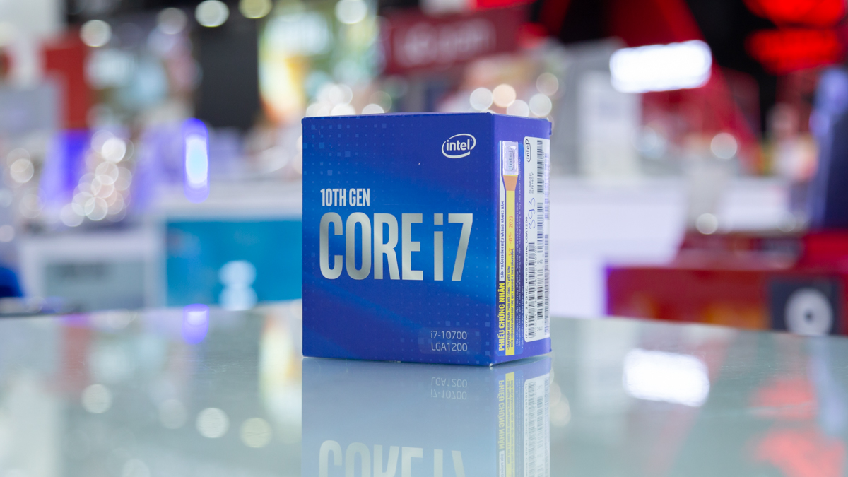 CPU Intel Core i7-10700 (2.9GHz turbo up to 4.8GHz, 8 nhân 16 luồng, 16MB Cache, 65W) - Socket Intel LGA 1200