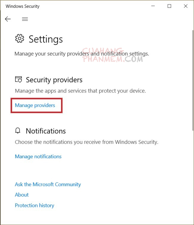 Cách tắt Windows Defender (Windows Security) trên Windows 10