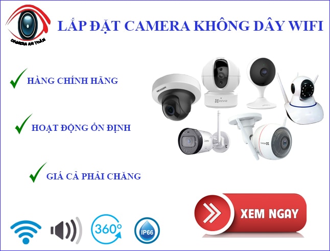 Lắp đặt camera an ninh có đầu thu chính hãng giá rẻ