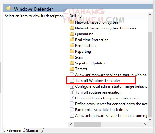 Cách tắt Windows Defender (Windows Security) trên Windows 10