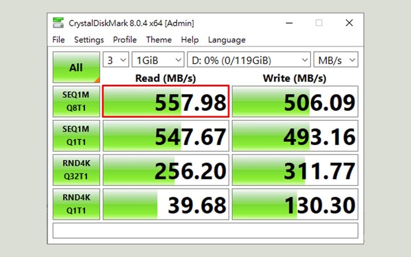 Cách test tốc độ đọc ghi ổ cứng SSD đơn giản, chuẩn xác