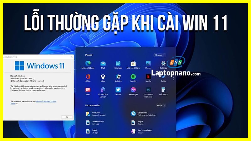 Hướng dẫn cách cài win 11 cho laptop bằng USB chi tiết từ A đến Z