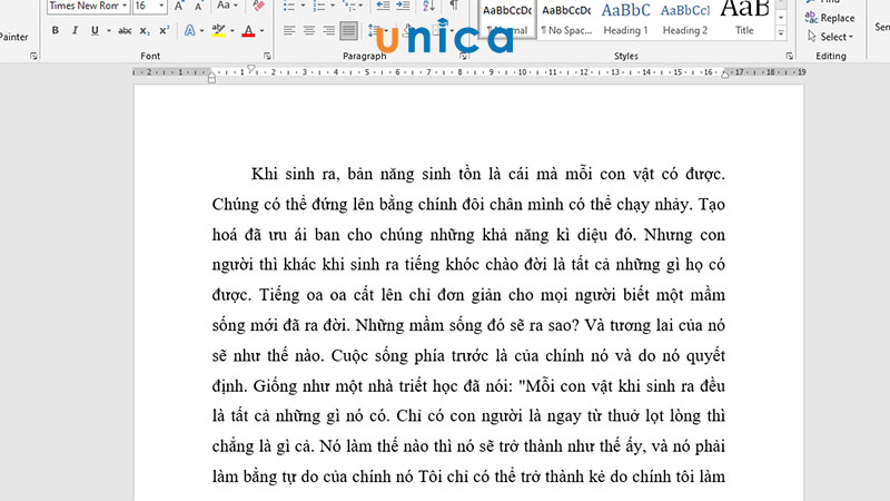 Hướng dẫn 3 cách thụt đầu dòng trong word đơn giản, đúng chuẩn