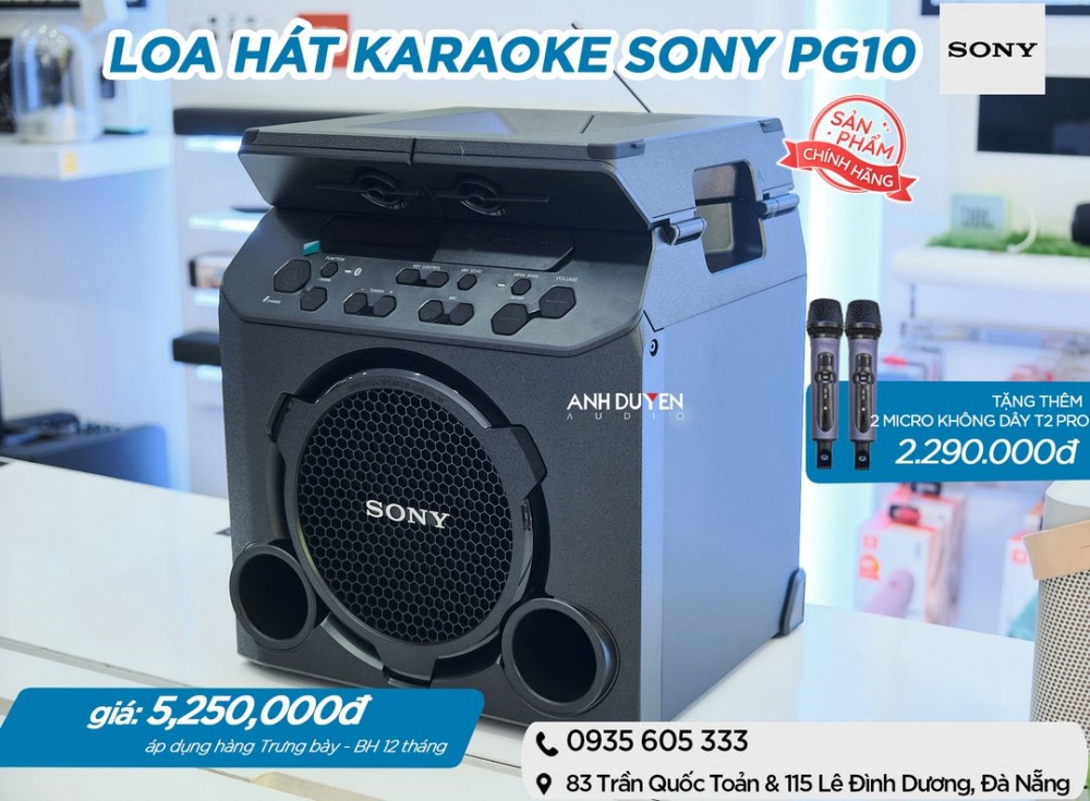 [Review] Các loại loa hát karaoke SONY đáng mua nhất