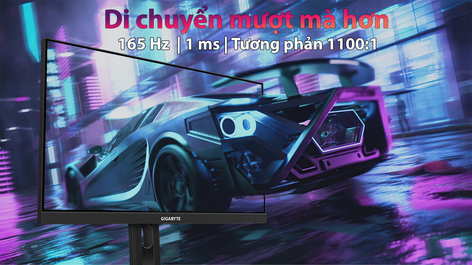 Màn hình Gigabyte G24F 2 (23.8 inch/FHD/IPS/180Hz/1ms)