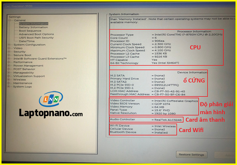 5 Cách coi cấu hình laptop Dell nhanh chóng. Hướng dẫn chi tiết!