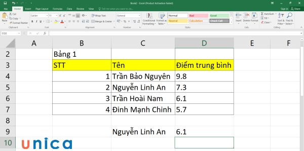 Cách tìm kiếm dữ liệu trong excel đơn giản cho người mới