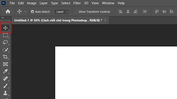 Hướng dẫn cách viết chữ trong Photoshop đơn giản 