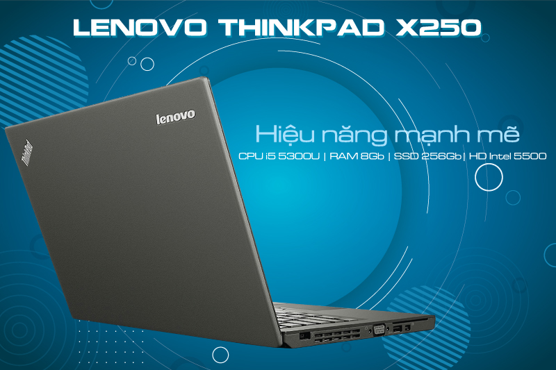 Lenovo Thinkpad X250 CPU i5 5300U/ RAM 4Gb/ SSD 128Gb/ 12.5 Inch 2pin