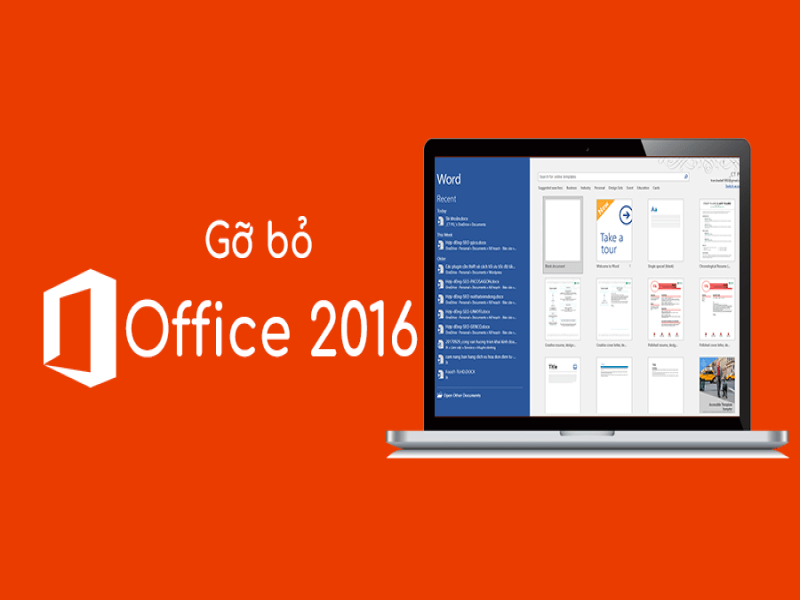 Cách gỡ Office 2016 từ bảng điều khiển cPanel hoặc công cụ hỗ trợ