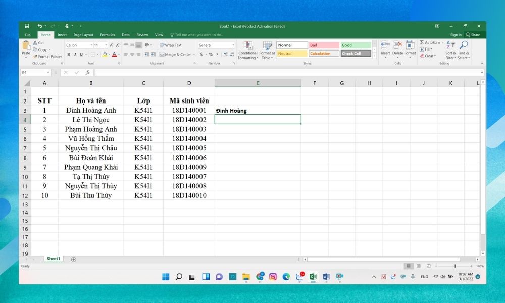 Tìm hiểu công cụ hàm Left trong excel cực chi tiết cho người mới bắt đầu