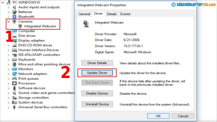 Khắc phục ngay tình trạng camera laptop bị ngược