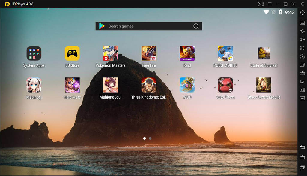 LDPlayer 9.1 / 5.0 Phần mềm giả lập Android nhanh, nhẹ và ổn định